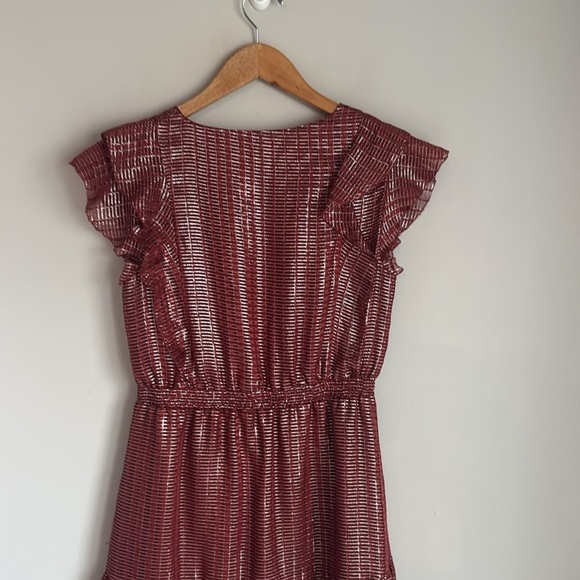 NEW Anthropologie DOLAN Collection Sawyer Silk Midi Dress XS - Picture 9 of 13
